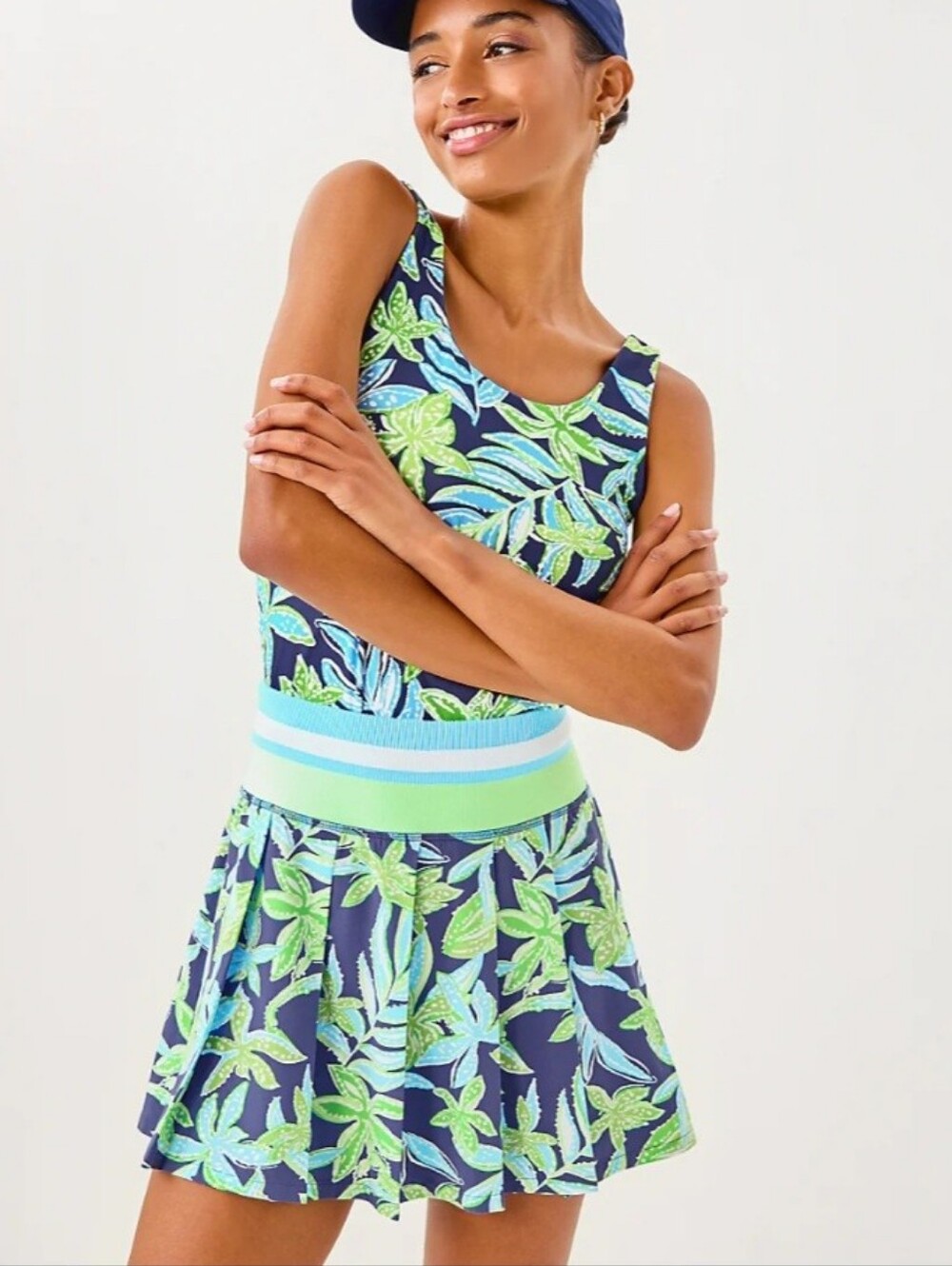 NWT Lilly Pulitzer Luxletic Cosmina High Rise Skort. Size XL